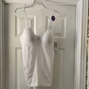 Carrie Amber 2X White shapewear Camisole